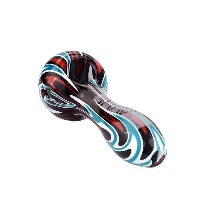 Grav Labs Spoon Pipe 6 Colors Hlame Striped Pipe 004#