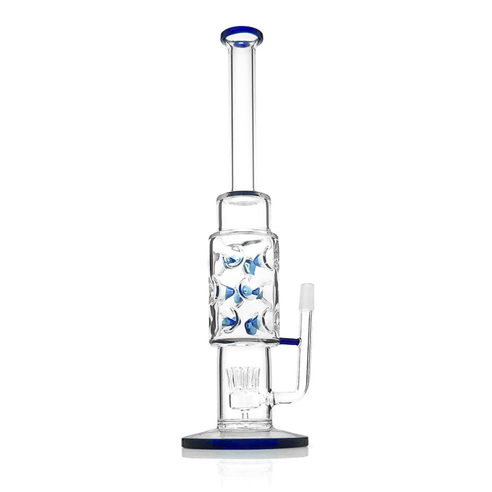 Fabegg Shape Glass Smoking Water Pipe with Sprinklers