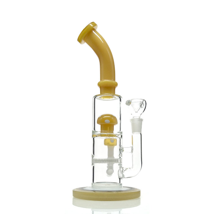 New Toro Glass Jet Mushroom Perc Honeycomb Glass pipe 231#