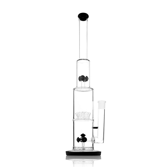 Glass Bongs Sprinkler Multilayer Filter Glass Water Pipes Puse Tube 159#