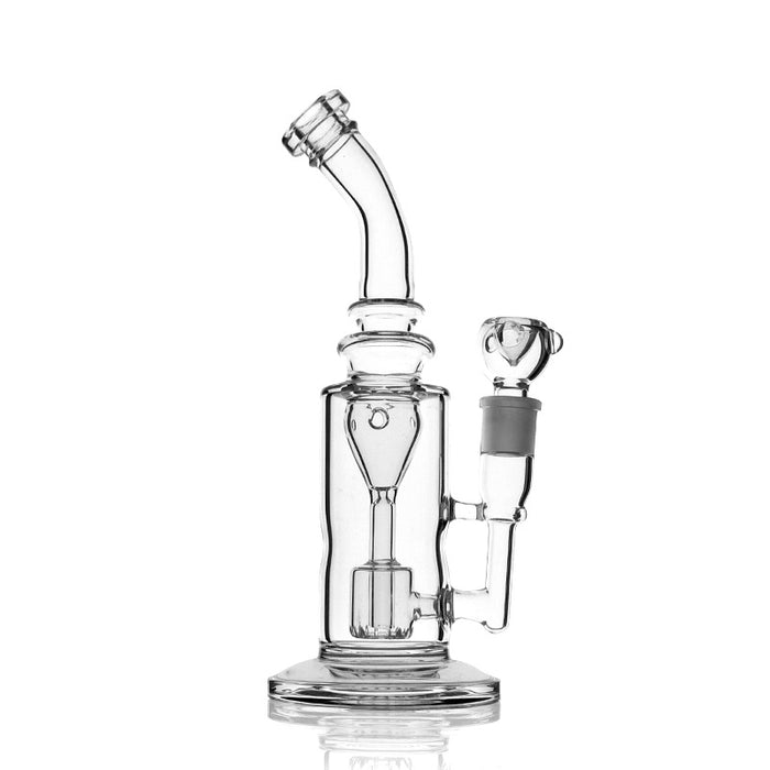 Double Stereo Perc Scientific Hookah Glass Smoking Water Pipe