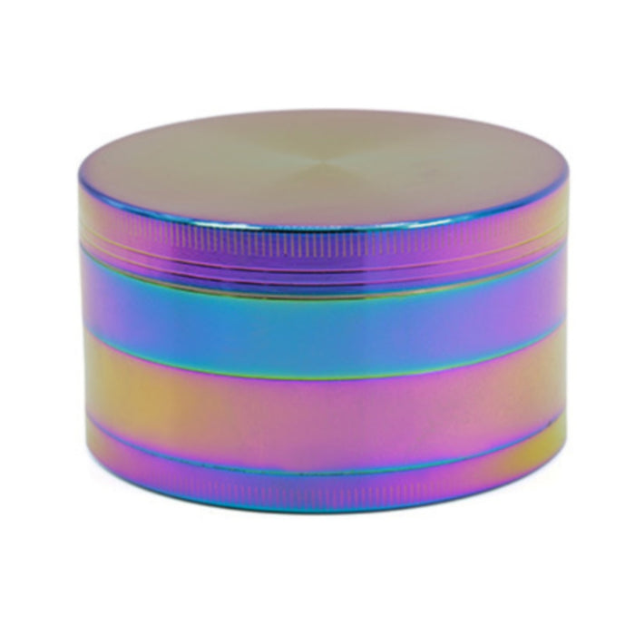 75MM 4 Piece Zinc Alloy Colorful Monochrome New Tooth Grinder-Ice-Blue