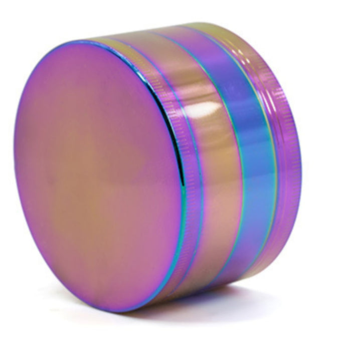 75MM 4 Piece Zinc Alloy Colorful Monochrome New Tooth Grinder-Ice-Blue