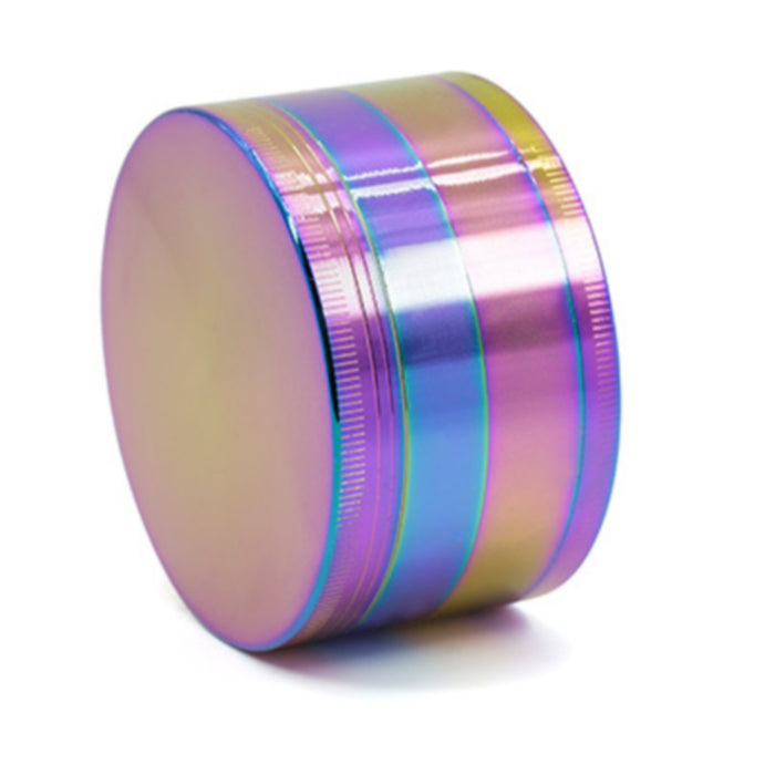 75MM 4 Piece Zinc Alloy Colorful Monochrome New Tooth Grinder-Ice-Blue