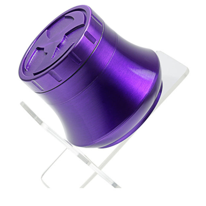 78MM Zinc Alloy Vase Shape With Drawing Grinder-Purple Color