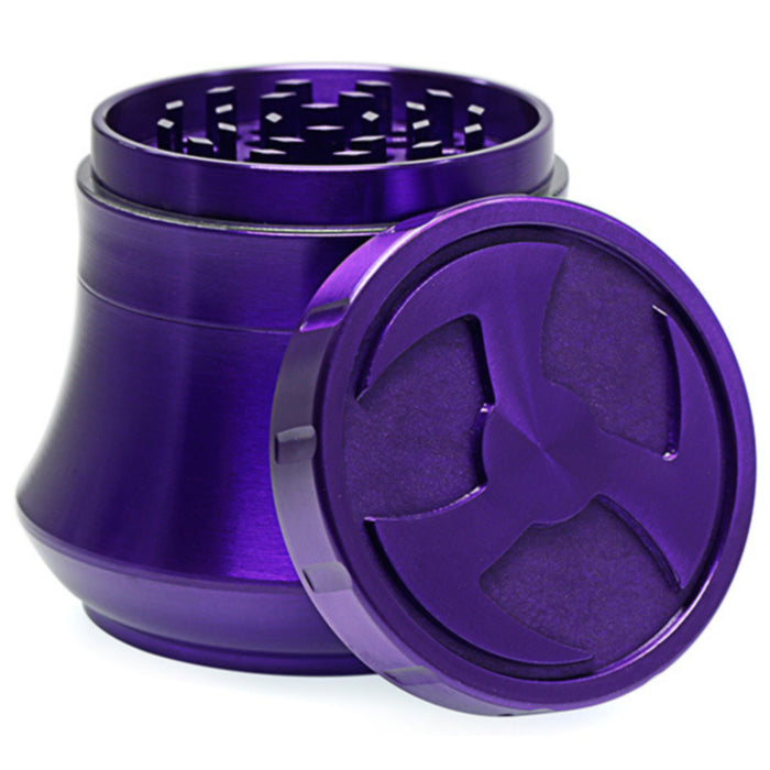 78MM Zinc Alloy Vase Shape With Drawing Grinder-Purple Color