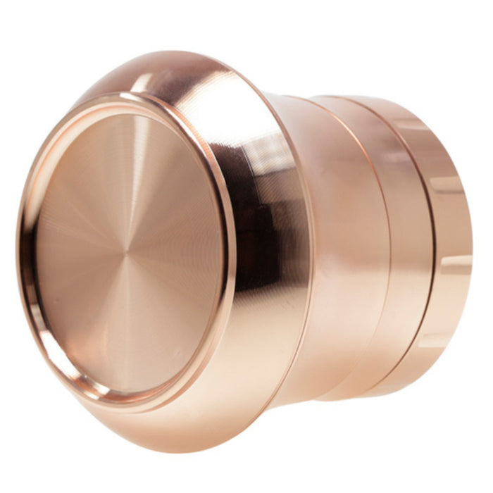 78MM Zinc Alloy Vase Shape With Drawing Weed Grinder-Rosegold Color