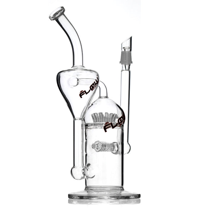 JM Flow Sci Glass Inline with Sprinkler Large Recycler 142#