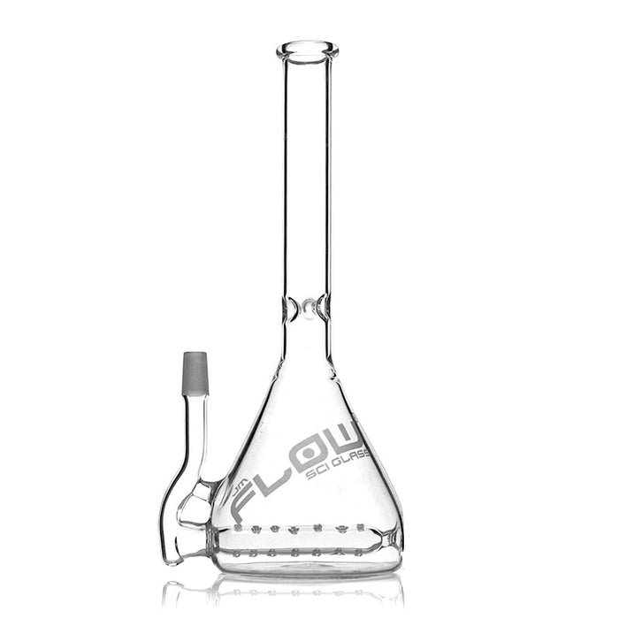 JM Flow Sci Glass Mini Beaker 10mm Male Joint