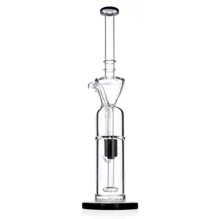 10‘’ Straight Glass Reflow Smoking Water Pipe
