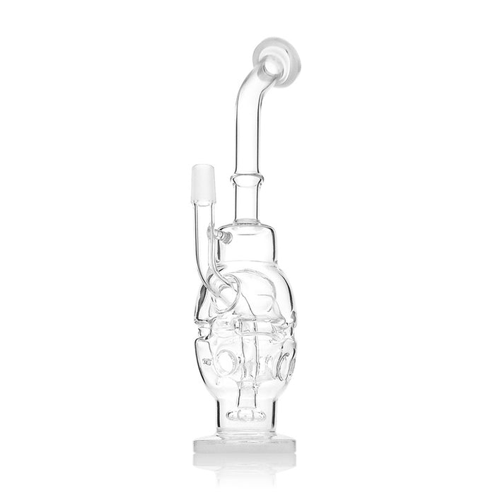 11" Circle Perc Fab Egg Dab Rig