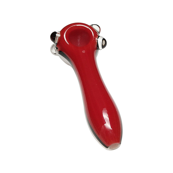High Quality Red Color Herbal Hand Pipes 447#