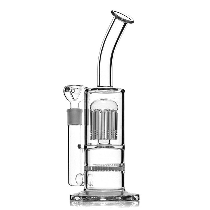 13" Bent Neck Honeycomb to Tree Perc Water Pipe