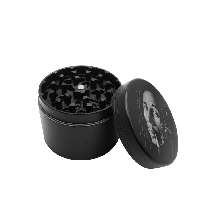 4 Layers Cooler Handsome Boy Portable Zinc Alloy Metal Grinder  Tobacco Smoking Cigarette  Crusher Spice Muller Pipe  Accessories Herb Grinder