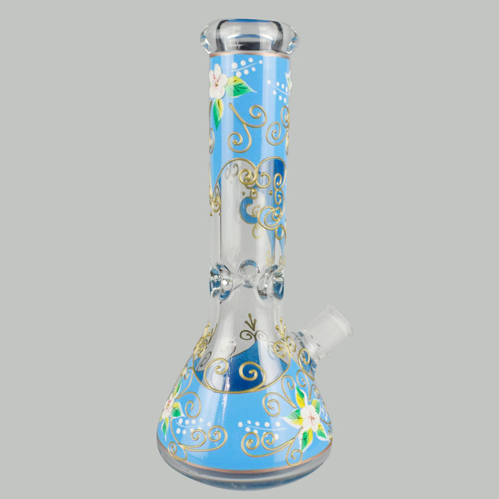 7mm Glass Beaker Thick Water Pipe DAB Rigs Heady Glass Pipe 366#