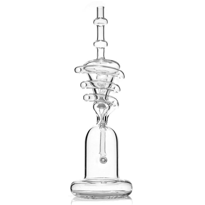 Spiral Recycler Dab Rig With Inline Perc