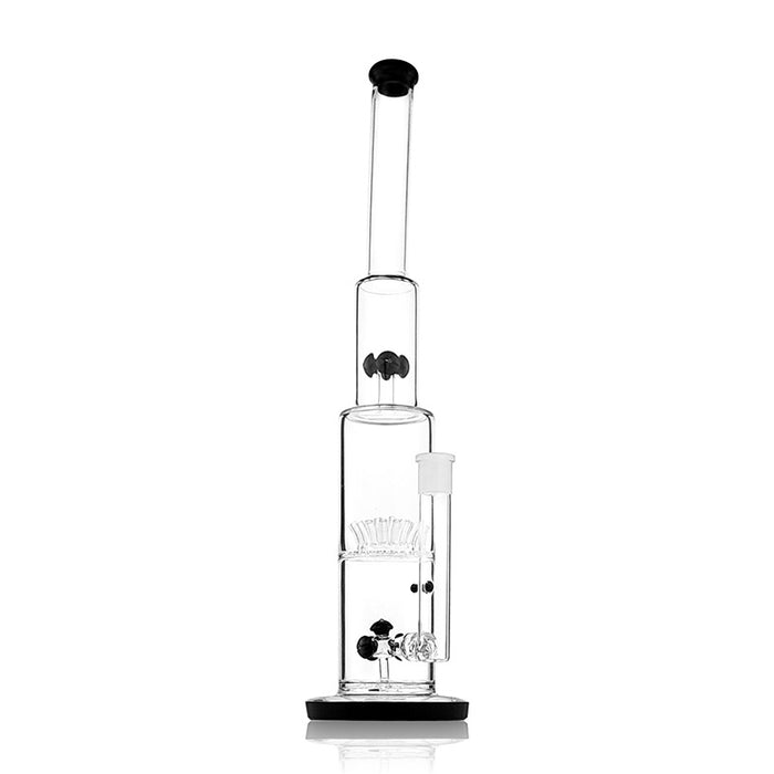 Glass Bongs Sprinkler Multilayer Filter Glass Water Pipes Puse Tube 159#