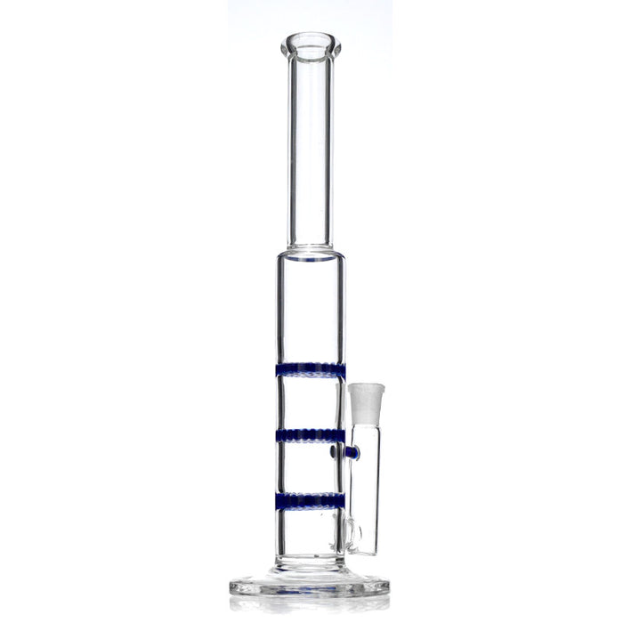 Triple Honeycomb Disc Perc Straight Pipe