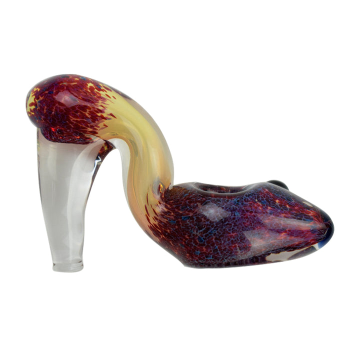 High quality high heel glass hand pipe the best gift for girls 625#