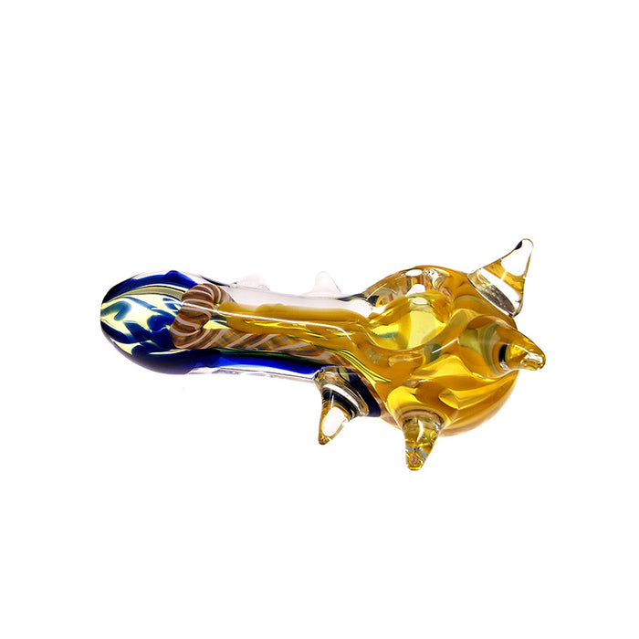 Glass Hand Pipes Conch Spoon Hand Pipe Heady Glass Pipes 062#