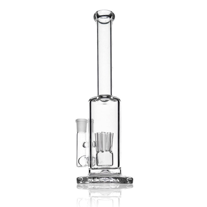 8 Arm Sprinkler Perc Glass Straight Water Pipe