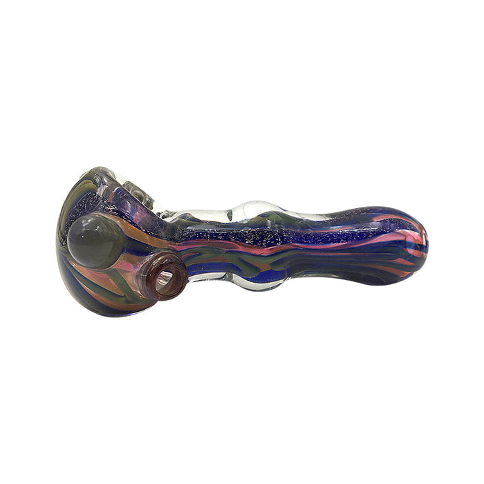 Glass Hand Pipe for Smoking People with Blue Color 301#
