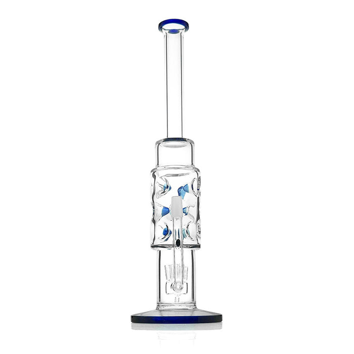 Fabegg Shape Glass Smoking Water Pipe with Sprinklers