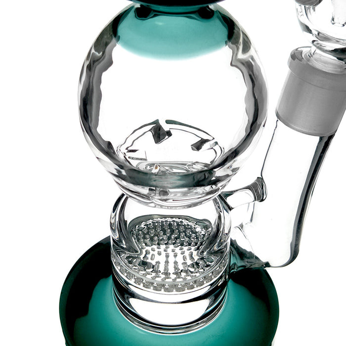 12" Honeycomb Filtration Hookah Glass Smoking Water Pipes