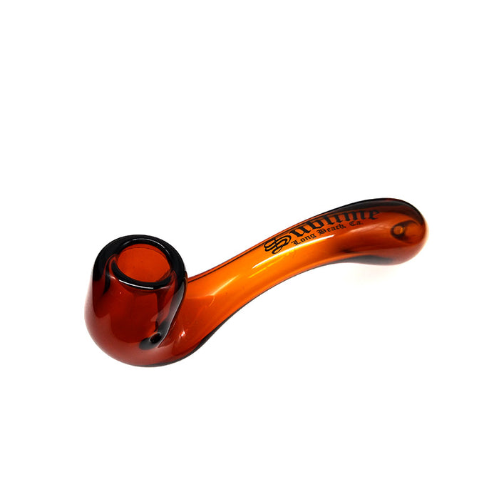 Keep in Mouth Bent Body Sherlock Spoon Pipe 4 Colors for Option 015#
