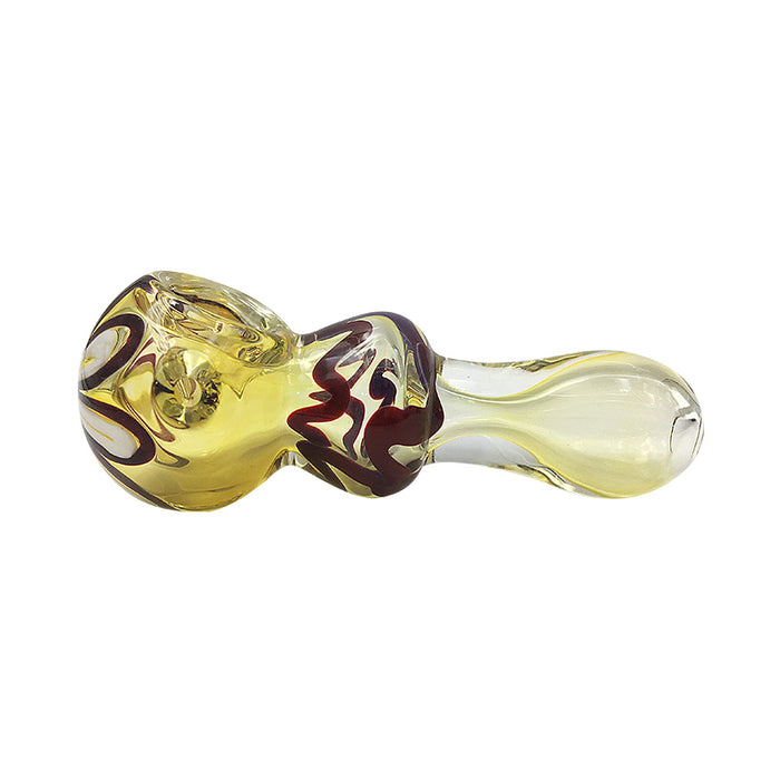 Heady Spiral Coil Spoon Pipe Man-Made Pipe 419#