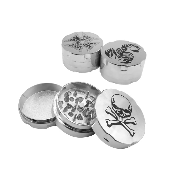 Mini Metal Hard Top CNC herb herbal grinder mill hand Muller