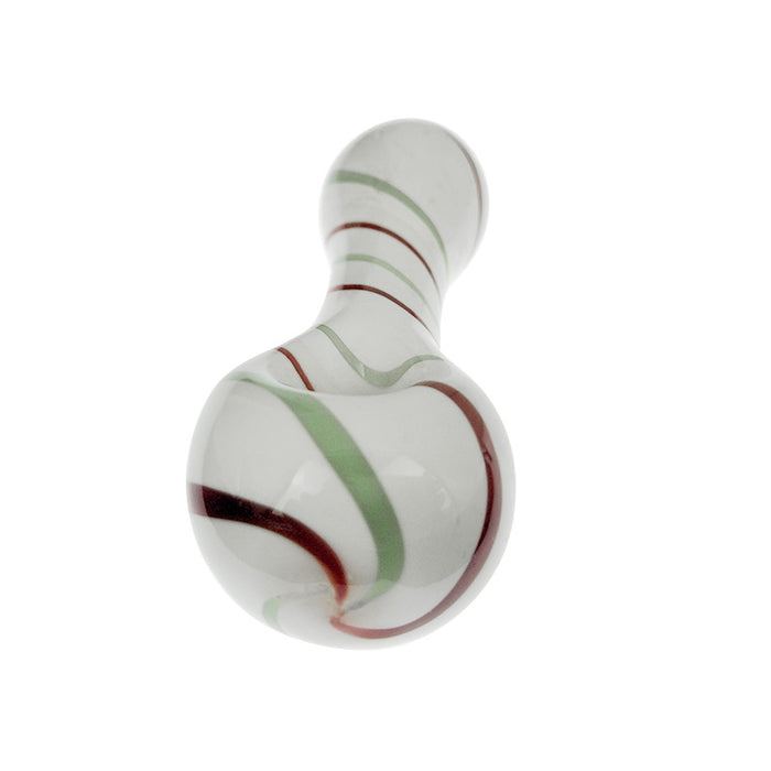 3.3 Inches Glass Spoon Pipe Hand Pipe 575#