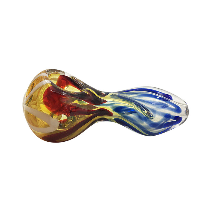 Amazing Color Glass Hand Pipe Spoon Pipes Bowl 320#