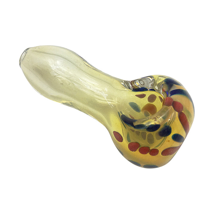 Glass Smoking Hand Pipes Spoon Pipe Hookah Tobacco Flower 332#