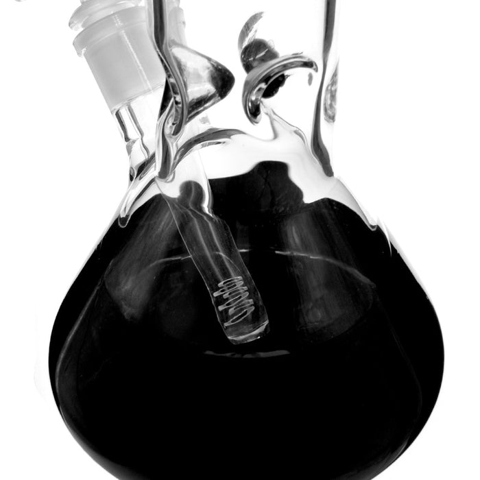 Straight Tube Glass Water Pipe Beaker Shape Water Bong