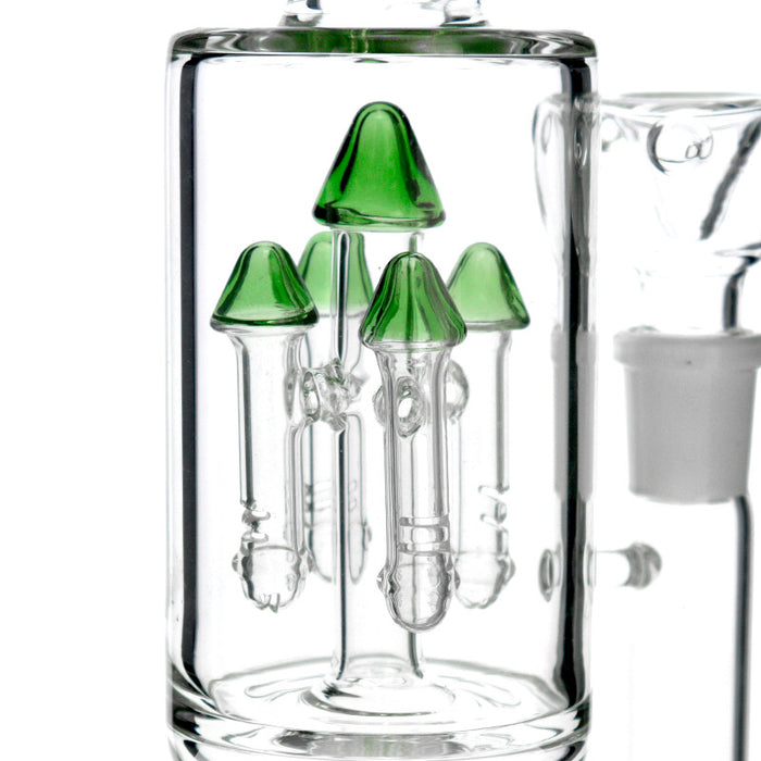 Bent Neck Glass Water Pipe Recycle Pipe with Female Joint