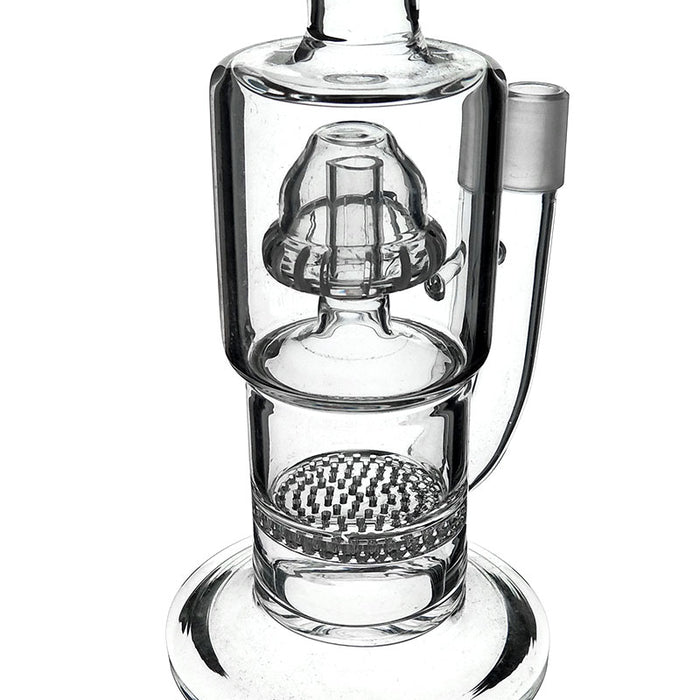 Thick Honeycomb to Domed Showerhead Water Pipe 8 Inches Tall G42