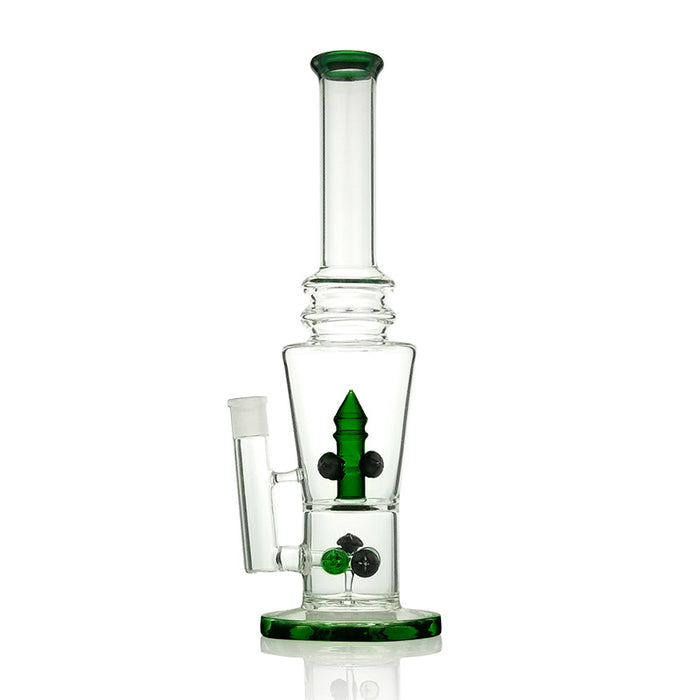 Tower Inline Shower Heady Glass Water Pipe