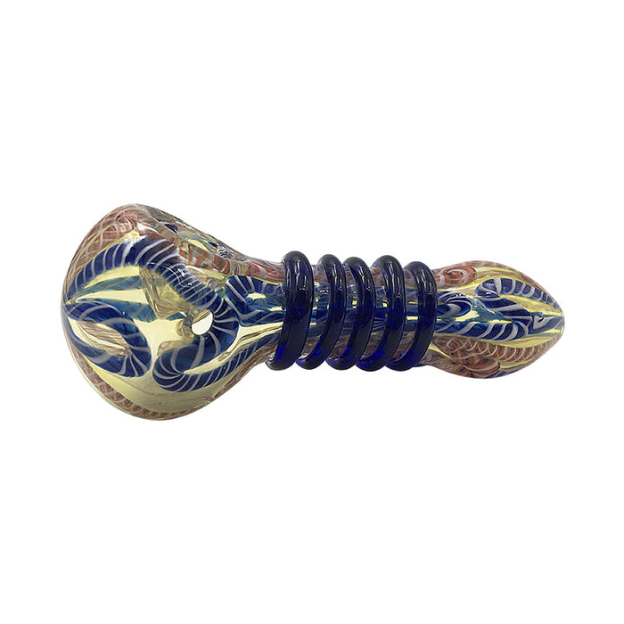 Wholesale Colorful Glass Pipes Smoking Pipes  Glass Bubblers 406#