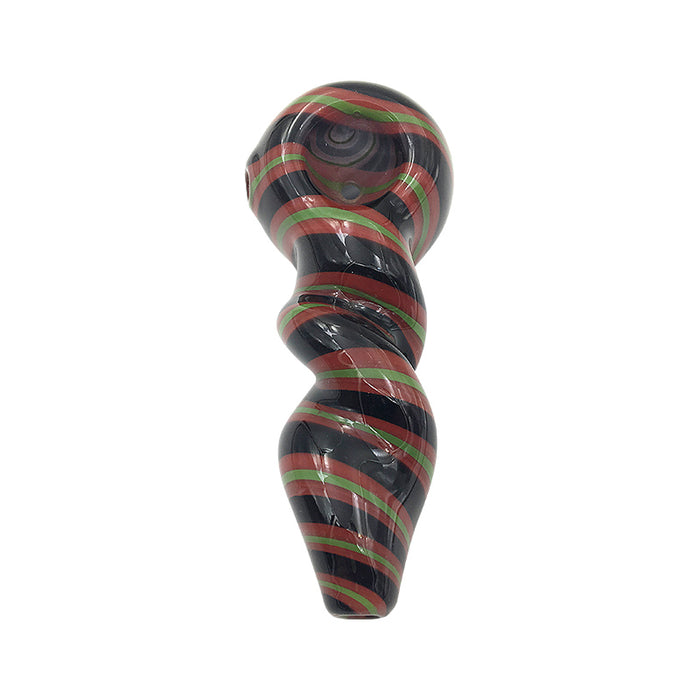 Glass Pipes Smoking Hand Pipe Colorful Pipe 4.2" Length 279#