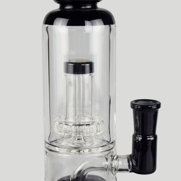New Style Glass Water Pipe with Black Color 376#