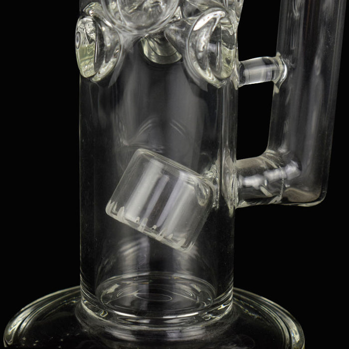 Clear Straight Tube Fabegg Hookah Water Pipe 379#