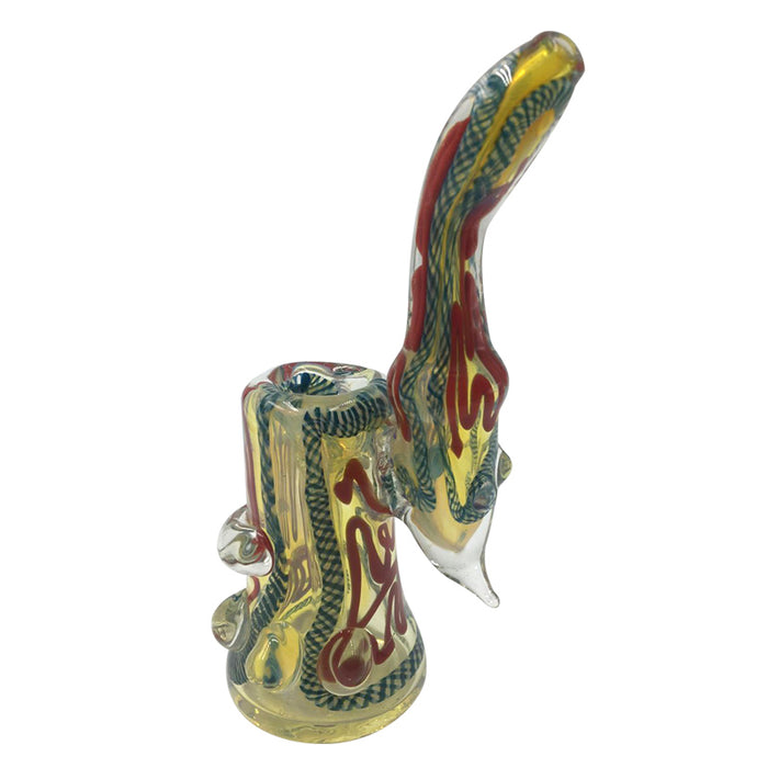 Good design glass  bubbler tobacco pipes 528#