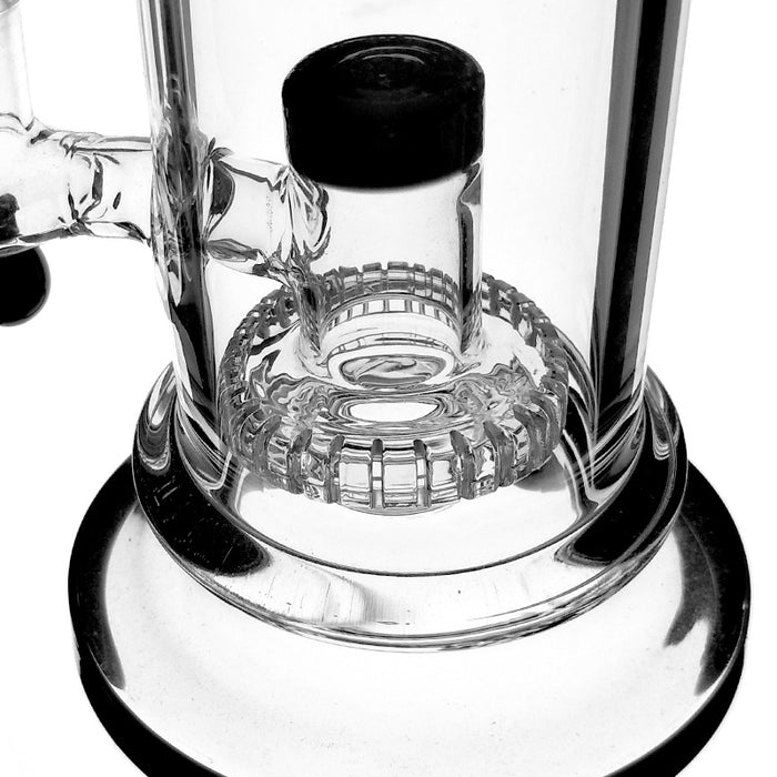 Good Quality Filtration Glass Pipes with Black Straight Neck 240#