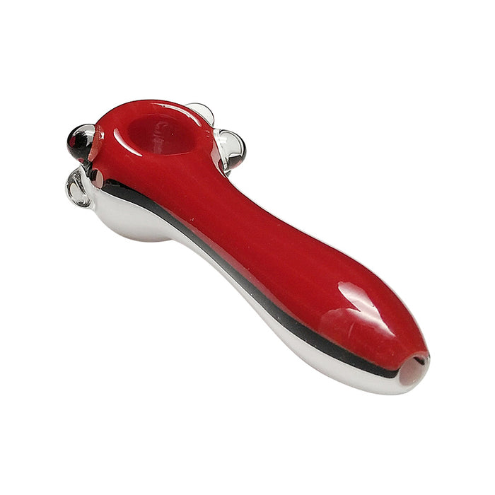 High Quality Red Color Herbal Hand Pipes 447#