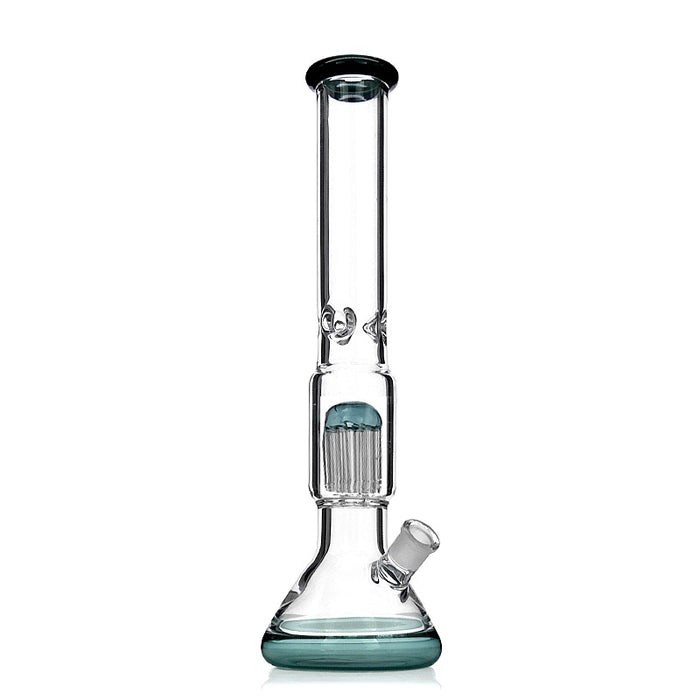 Beaker Dome Percolator Splash Ice Hookah Glass Smoking Water Pipes 296#