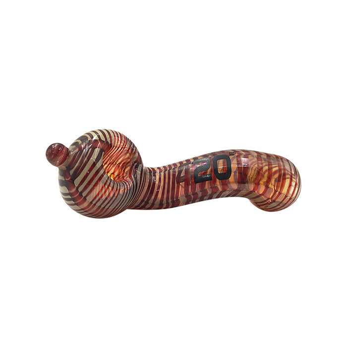 Wholesale Glass Spoon Tobacco Hand Rigs Pipe  414#