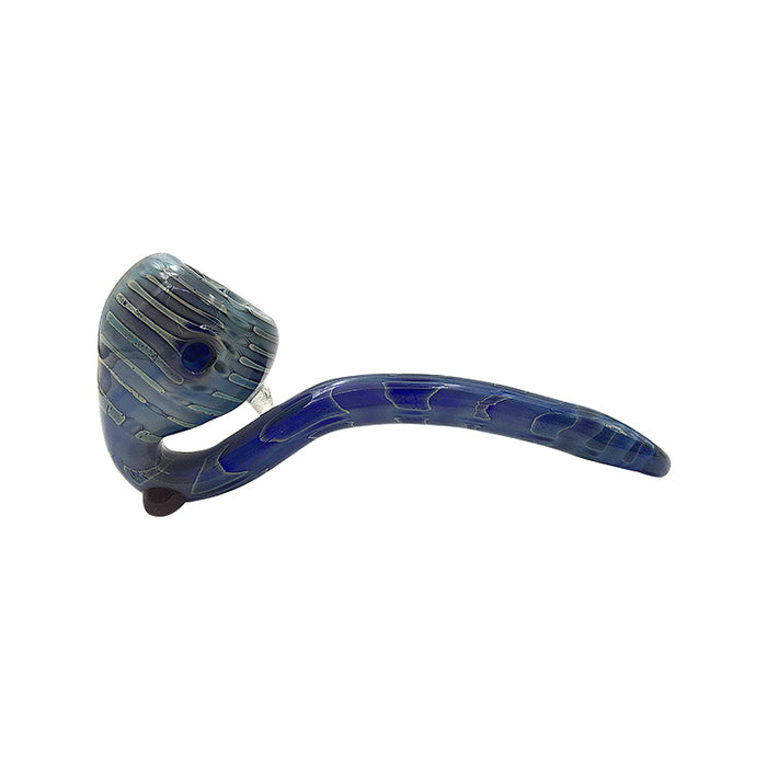 Sherlock Glass Hand Pipe Wholesale Glass Smoking Spoon Pipe 329#