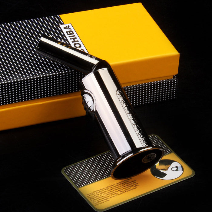 Adjustable Elbow Straight-Through Windproof Lighter