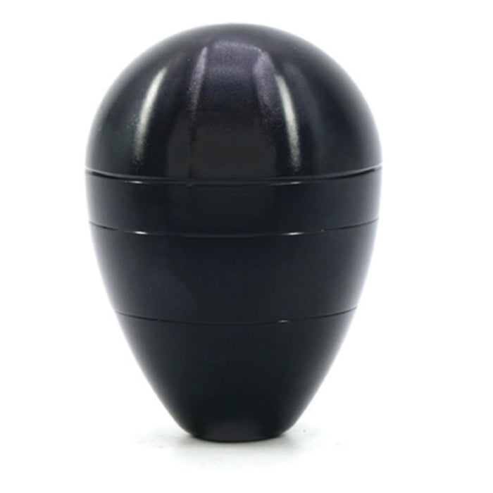 Aluminum Alloy 58MM Color Egg Four-Layer Tumbler Grinder-Black